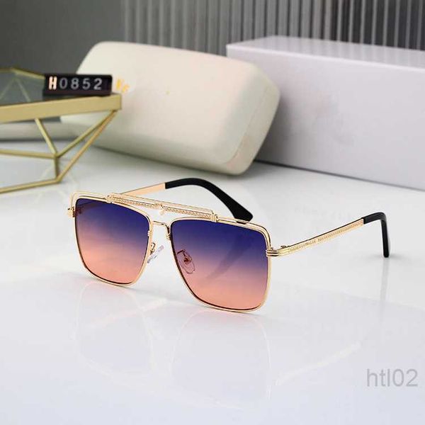 designer versage vercace sunglass mens womens sunglasses vintage box glasses men's and women's printed uv protection, White;black